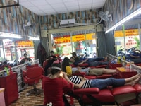 Salon tiến đạt cần tuyển 2 thợ nữ phụ tóc nam Salon tiến đạt cần tuyển 2 thợ nữ phụ tóc nam