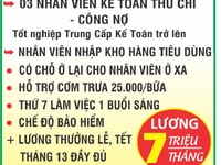 Công Ty Việt Cam tuyển gấp NV Kế Toán Thu Chi - Công Nợ Công Ty Việt Cam tuyển gấp NV Kế Toán Thu Chi - Công Nợ
