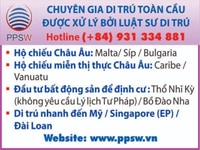 Chuyên gia di trú toàn cầu. Hộ chiếu Châu Âu