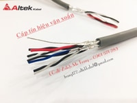 Cáp tín hiệu chống nhiễu 1Pair18AWG, 2x0.75 lõi vặn xoắn từng cặp Cáp tín hiệu chống nhiễu 1Pair18AWG, 2x0.75 lõi vặn xoắn từng cặp