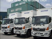 Tuyển Tài B2 C D và Bốc Xếp Kho + 10 Lơ Xe Tải chở hàng tạp hóa Tuyển Tài B2 C D và Bốc Xếp Kho + 10 Lơ Xe Tải chở hàng tạp hóa