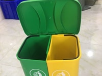 Thùng rác nhựa đạp chân 2 ngăn giá rẻ toàn quốc Thùng rác nhựa đạp chân 2 ngăn giá rẻ toàn quốc