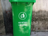 Thùng rác nhựa HDPE 100 lít rẻ toàn quốc giao hàng miễn phí Thùng rác nhựa HDPE 100 lít rẻ toàn quốc giao hàng miễn phí
