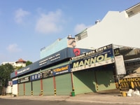 Cho thuê 400 m2 mặt bằng, Ba mặt tiền. Lộ giới 35 m. Cho thuê 400 m2 mặt bằng, Ba mặt tiền. Lộ giới 35 m.