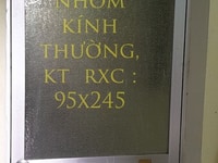 Bán hai cánh cửa khung nhôm kính Bán hai cánh cửa khung nhôm kính