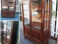 2 tủ sách xưa, gỗ đẹp cây gõ đỏ 2 tủ sách xưa, gỗ đẹp cây gõ đỏ