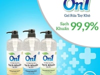 Gel rửa tay khô On1 250ml Khu vực Gò Vấp Gel rửa tay khô On1 250ml Khu vực Gò Vấp