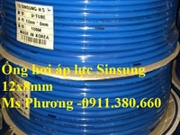 Bán ống dây hơi PU SINSUNG- D12mmx8mm, hàng có sẵn kho Bán ống dây hơi PU SINSUNG- D12mmx8mm, hàng có sẵn kho