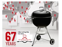 Bếp nướng than hoa BBQ cao cấp mới Bếp nướng than hoa BBQ cao cấp mới