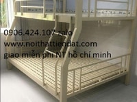 Giường Tầng Lệch Sắt Hộp 48, 1m2-1m4 x 2m Giường Tầng Lệch Sắt Hộp 48, 1m2-1m4 x 2m