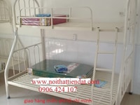 Giường Tầng Lệch Sắt Tròn mẫu mới Giường Tầng Lệch Sắt Tròn mẫu mới