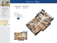 Cho thuê CH 4 phòng ngủ 3 mặt thoáng chung cư Goldmark City NT cơ bản Cho thuê CH 4 phòng ngủ 3 mặt thoáng chung cư Goldmark City NT cơ bản