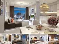 Cho thuê căn hộ Landmark Plus 2 phòng ngủ 74m2 Cho thuê căn hộ Landmark Plus 2 phòng ngủ 74m2