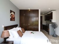 Căn hộ DV cưc rẻ, tiện nghi, an toàn ở Trần Duy Hưng cho thuê