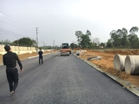 Đất mặt đường đôi rộng 50m-vành đai khu công nghệ cao Đất mặt đường đôi rộng 50m-vành đai khu công nghệ cao