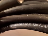 Để lại 41m Cáp điện lõi đồng 2c x 10 Để lại 41m Cáp điện lõi đồng 2c x 10