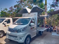 Xe bán hàng lưu động thùng cánh dơi Xe bán hàng lưu động thùng cánh dơi