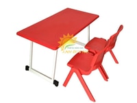 Nơi cung cấp bàn nhựa hình chữ nhật xếp chân cho bé mầm non Nơi cung cấp bàn nhựa hình chữ nhật xếp chân cho bé mầm non
