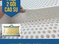 Giảm giá 50% nệm cao su thiên nhiên vạn thành unique Giảm giá 50% nệm cao su thiên nhiên vạn thành unique