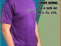 Áo Thun Thể Thao Co Dãn Diavo Mới Tím Size M Áo Thun Thể Thao Co Dãn Diavo Mới Tím Size M