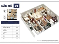 Căn hộ 3PN Goldmark City Mỹ Đình ở ngay, tầng trung, giá 27trđ/m2 Căn hộ 3PN Goldmark City Mỹ Đình ở ngay, tầng trung, giá 27trđ/m2