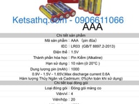 Pin AAA SealPower 1000mah (4 viên/ vỉ) Pin AAA SealPower 1000mah (4 viên/ vỉ)