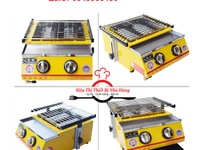 Bếp nướng BBQ 2 đầu dốt cao cấp Bếp nướng BBQ 2 đầu dốt cao cấp