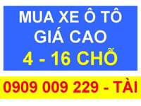 Mua ôtô giá cao đã qua sử dụng, từ 4 => 16 chỗ các loại