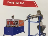 Máy thổi chai đường thẳng tự động Máy thổi chai đường thẳng tự động