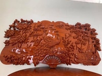 Tranh Quạt Chim công gỗ Hương 3tr500 Tranh Quạt Chim công gỗ Hương 3tr500