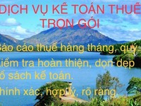Kế toán trưởng nhiều năm kinh nghiệm nhận làm dịch vụ BCT, BCTC, quyết Kế toán trưởng nhiều năm kinh nghiệm nhận làm dịch vụ BCT, BCTC, quyết