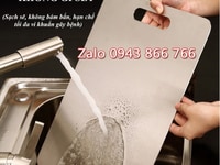 Thớt inox 304 chống ẩm mốc- an toàn cho sức khỏe Thớt inox 304 chống ẩm mốc- an toàn cho sức khỏe