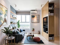 Căn góc 74m2 2PN , 2WC , 3 view , decor concept NT hơn 700 triệu
