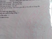 Bán đất thổ cư,hẻm đan 3,6m , Cử Luyện , P. 5 , Tp. tân An , 195m2. Bán đất thổ cư,hẻm đan 3,6m , Cử Luyện , P. 5 , Tp. tân An , 195m2.