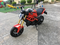 Ducati Monster mini 110 màu đỏ đen nguyên zin-218 Ducati Monster mini 110 màu đỏ đen nguyên zin-218