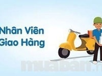 Cần tuyển gấp nhân viên nam giao hàng - shipper Cần tuyển gấp nhân viên nam giao hàng - shipper