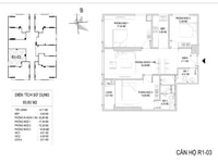 Chính chủ bán căn 3 ngủ 93.6m2 R2, Sunshine Riverside, đủ đồ Chính chủ bán căn 3 ngủ 93.6m2 R2, Sunshine Riverside, đủ đồ