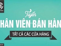Cửa hàng cần tuyển nhân viên đi lam ngay Cửa hàng cần tuyển nhân viên đi lam ngay