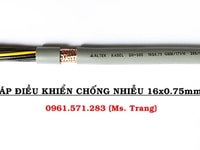 Cáp điều khiển 16 lõi- cáp tín hiệu 16 lõi có lọc nhiễu Cáp điều khiển 16 lõi- cáp tín hiệu 16 lõi có lọc nhiễu