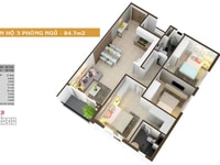Cần tiền cho con đi du học, Bán căn gócHabitat 3PN cho thuê 16tr/tháng Cần tiền cho con đi du học, Bán căn gócHabitat 3PN cho thuê 16tr/tháng