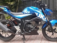 Suzuki moto GSX Fi150cc màu xanh, bstp,mới 99% Suzuki moto GSX Fi150cc màu xanh, bstp,mới 99%