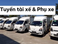 Cần gấp tài xế &phụ xe, + nhân viên phụ kho Cần gấp tài xế &phụ xe, + nhân viên phụ kho