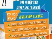 Cần tuyển gấp 20 nhân viên bán hàng làm việc tại Trảng Bàng - Tây Ninh Cần tuyển gấp 20 nhân viên bán hàng làm việc tại Trảng Bàng - Tây Ninh