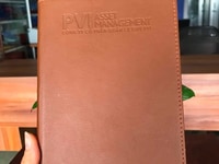 Sổ bìa da in logo giá rẻ, uy tín Sổ bìa da in logo giá rẻ, uy tín