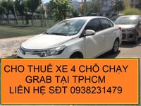 Cần cho thuê xe chạy Grab, thu nhập hấp dẫn Cần cho thuê xe chạy Grab, thu nhập hấp dẫn