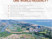 Chỉ với 1ty1(50%) sở hưu ngay đất biển dự án One world Chỉ với 1ty1(50%) sở hưu ngay đất biển dự án One world