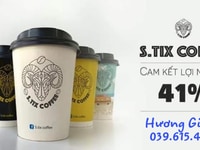 STIX cafe Takeaway lựa chọn hàng đầu khi lợi nhuận 20tr/thang STIX cafe Takeaway lựa chọn hàng đầu khi lợi nhuận 20tr/thang