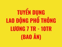 Hồng Phước Tuyển dụng công nhận sản xuất, công nhân kho bãi, giao hàng
