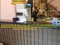 Lắp máy tính tiền dùng cho quán trà sữa tại Bình Thuận Lắp máy tính tiền dùng cho quán trà sữa tại Bình Thuận