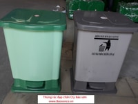Thùng rác đạp chân, nhựa HDPE- loại 20 lit Thùng rác đạp chân, nhựa HDPE- loại 20 lit